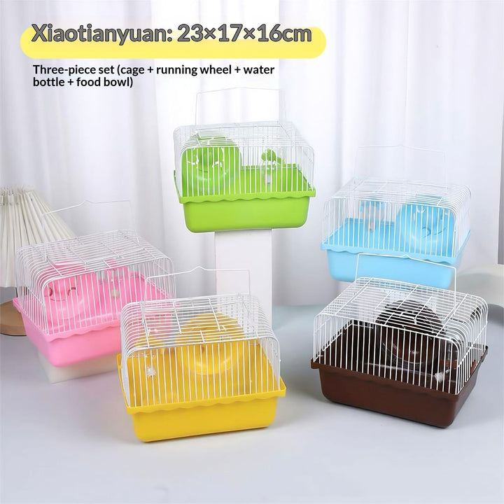 Create a Cozy Haven for Your Hamster with the Small Pastoral Hamster Cage