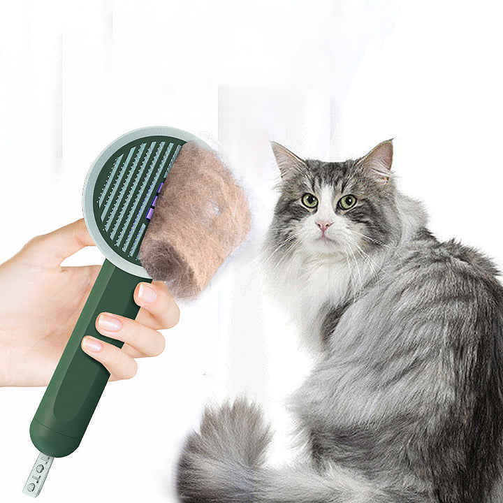 The Ultimate 2-In-1 Pet Grooming Comb With UVC Detection Lamp