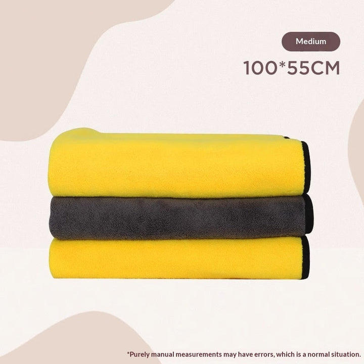 The Ultimate Solution for Pet Bathing: Super Absorbent Quick Dry Pet Bath Towel